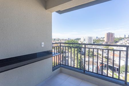 Varanda  de apartamento à venda com 2 quartos, 52m² em Centro, Diadema