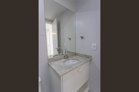 Banheiro da suíte  de apartamento à venda com 2 quartos, 52m² em Centro, Diadema