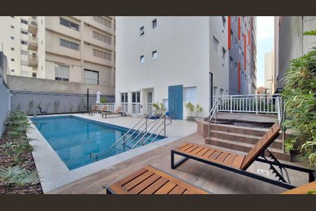 Apartamento para alugar com 24m², 1 quarto e sem vaga Apartamento para alugar com 24m², 1 quarto e sem vagaPiscina