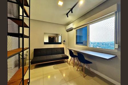 Quarto / Sala de kitnet/studio para alugar com 1 quarto, 37m² em Hamburgo Velho, Novo Hamburgo