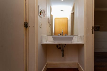 Banheiro do Quarto Suíte Americana de apartamento para alugar com 3 quartos, 112m² em Perdizes, São Paulo