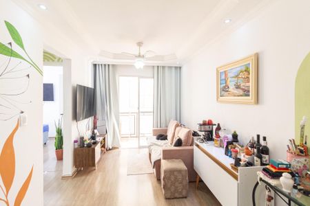 Sala de apartamento para alugar com 2 quartos, 43m² em Santa Maria, Osasco