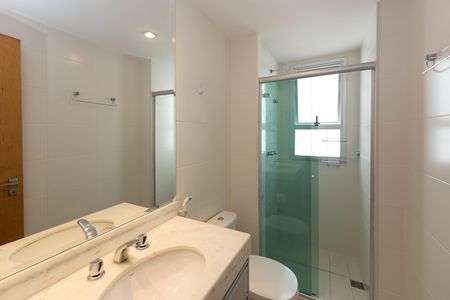 Banheiro Social de apartamento para alugar com 2 quartos, 64m² em Vila da Serra, Nova Lima