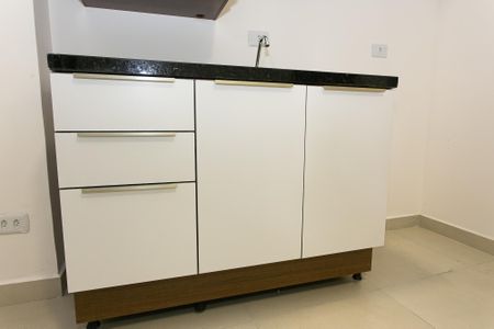 Cozinha - Armários de apartamento para alugar com 1 quarto, 30m² em Cidade Mãe do Céu, São Paulo