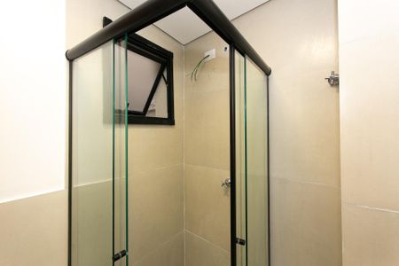 Apartamento para alugar com 30m², 1 quarto e sem vaga Apartamento para alugar com 30m², 1 quarto e sem vagaBanheiro da Suíte