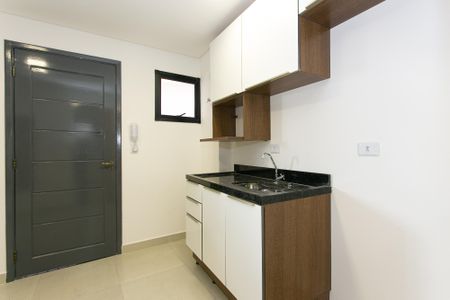 Cozinha de apartamento para alugar com 1 quarto, 30m² em Cidade Mãe do Céu, São Paulo