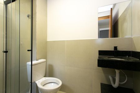 Apartamento para alugar com 30m², 1 quarto e sem vaga Apartamento para alugar com 30m², 1 quarto e sem vagaBanheiro da Suíte