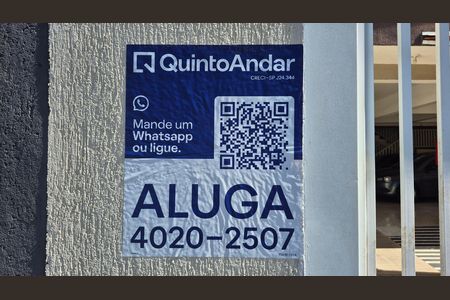 Placa de apartamento para alugar com 2 quartos, 90m² em Jardim Guarará, Santo André