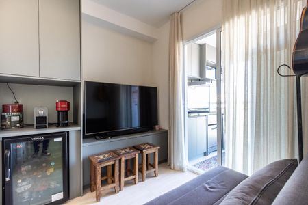 Apartamento para alugar com 33m², 1 quarto e 1 vaga