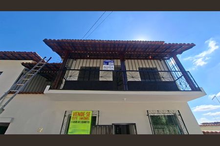 Fachada / Placa G: FLRR 149 de casa para alugar com 3 quartos, 79m² em Candelária, Belo Horizonte