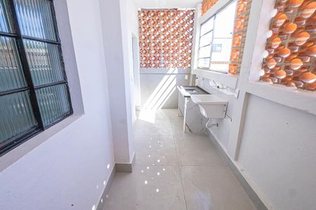 cozinha de casa para alugar com 3 quartos, 58m² em Candelária, Belo Horizonte