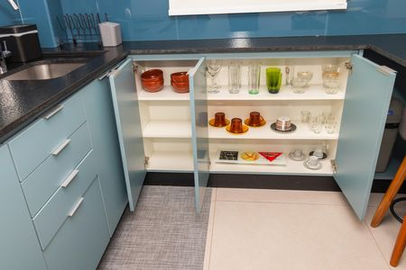 Apartamento para alugar com 38m², 1 quarto e 1 vaga Apartamento para alugar com 38m², 1 quarto e 1 vagaCozinha - Detalhe dos Utensílios