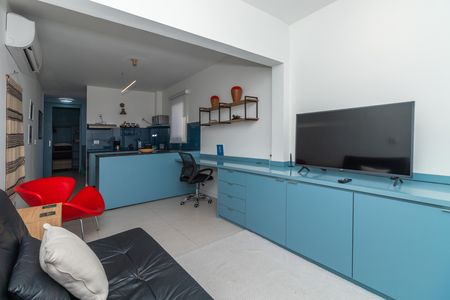 Apartamento para alugar com 38m², 1 quarto e 1 vaga Apartamento para alugar com 38m², 1 quarto e 1 vagaSala