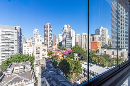 Apartamento para alugar com 38m², 1 quarto e 1 vaga Apartamento para alugar com 38m², 1 quarto e 1 vagaVista da Janela da Sala