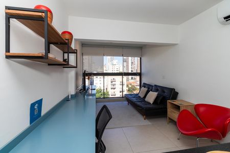 Apartamento para alugar com 38m², 1 quarto e 1 vaga Apartamento para alugar com 38m², 1 quarto e 1 vagaSala