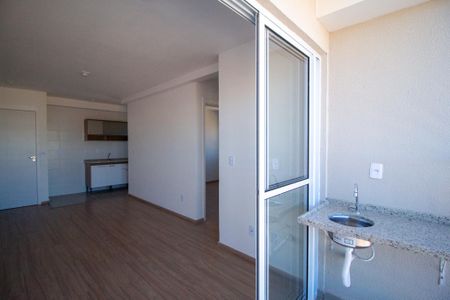 Varanda da Sala de apartamento para alugar com 2 quartos, 49m² em Vila Fiori, Sorocaba