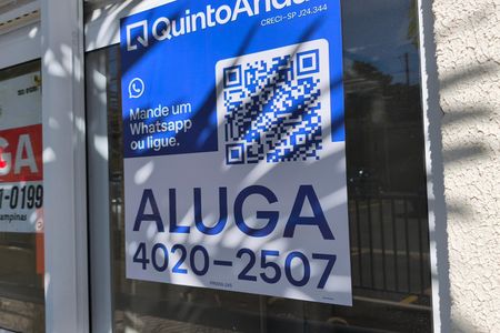 PLACA INSTALADA NA FACHADA de apartamento à venda com 2 quartos, 38m² em Jardim Ipaussurama, Campinas