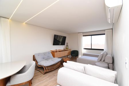 Sala de apartamento à venda com 4 quartos, 164m² em Cabral, Curitiba