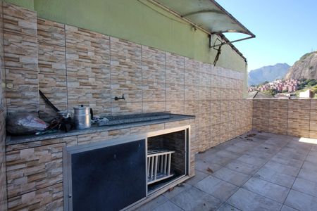 Terraço de casa para alugar com 3 quartos, 106m² em Pechincha, Rio de Janeiro