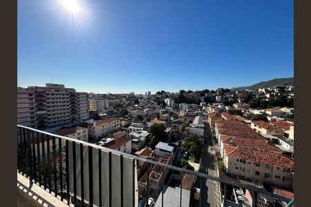 Apartamento à venda com 65m², 2 quartos e 1 vagaVaranda dos quartos 1 e 2