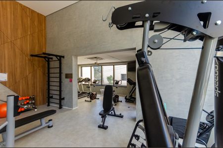 Área comum - Academia de kitnet/studio para alugar com 1 quarto, 26m² em Vila Primavera, São Paulo