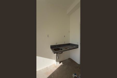 Cozinha de kitnet/studio à venda com 1 quarto, 23m² em Consolação, São Paulo