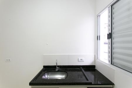 Cozinha de kitnet/studio para alugar com 1 quarto, 20m² em Tatuapé, São Paulo