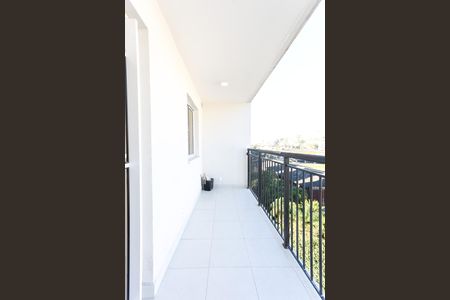 Varanda da Sala  de apartamento para alugar com 2 quartos, 44m² em Vila Andrade, São Paulo