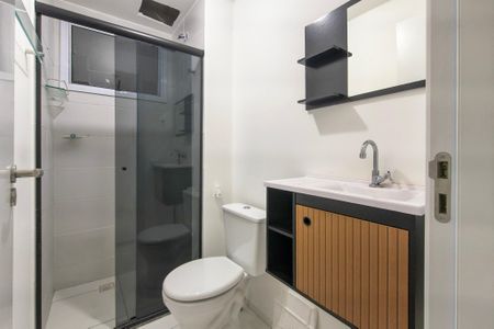 Apartamento para alugar com 42m², 2 quartos e 1 vaga Apartamento para alugar com 42m², 2 quartos e 1 vagaBanheiro