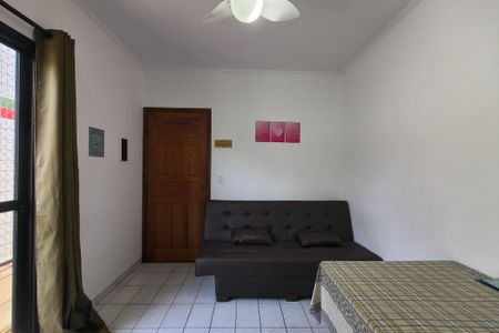 Sala de apartamento para alugar com 1 quarto, 44m² em Aviação, Praia Grande