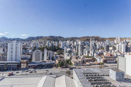 Vista da Sala de apartamento para alugar com 2 quartos, 75m² em São Pedro, Belo Horizonte
