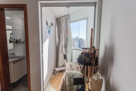 Varanda da Suíte de apartamento para alugar com 2 quartos, 75m² em São Pedro, Belo Horizonte