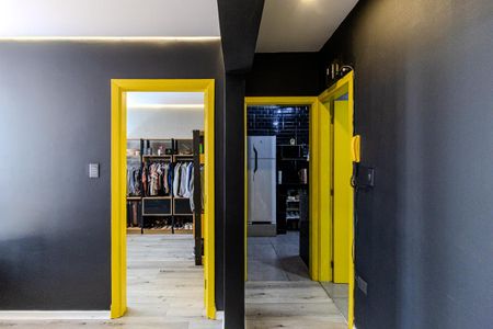 Corredor de apartamento para alugar com 1 quarto, 58m² em Campos Elíseos, São Paulo