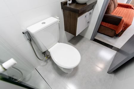 Apartamento para alugar com 31m², 2 quartos e sem vaga Apartamento para alugar com 31m², 2 quartos e sem vagaBanheiro