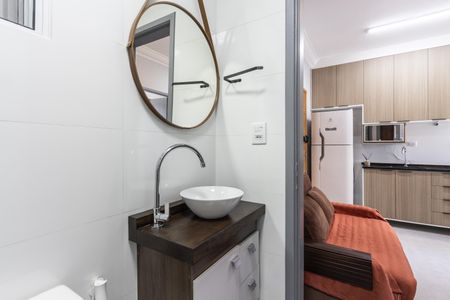 Banheiro de apartamento para alugar com 2 quartos, 31m² em Vila Leopoldina, São Paulo