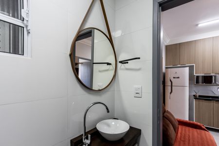 Apartamento para alugar com 31m², 2 quartos e sem vaga Apartamento para alugar com 31m², 2 quartos e sem vagaBanheiro