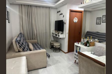 Sala de apartamento à venda com 2 quartos, 47m² em Todos os Santos, Rio de Janeiro