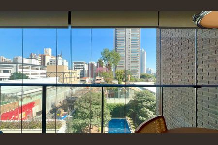 Vista da Varanda de apartamento para alugar com 1 quarto, 70m² em Pinheiros, São Paulo