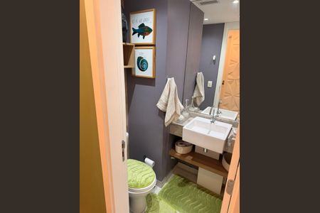 Banheiro de apartamento à venda com 4 quartos, 120m² em Recreio dos Bandeirantes, Rio de Janeiro