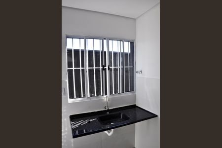 Detalhe - Sala e Cozinha de apartamento à venda com 1 quarto, 25m² em Vila Zat, São Paulo