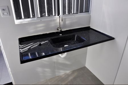 Apartamento à venda com 25m², 1 quarto e sem vaga Apartamento à venda com 25m², 1 quarto e sem vagaDetalhe - Sala e Cozinha