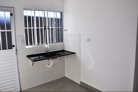 Detalhe - Sala e Cozinha de apartamento à venda com 1 quarto, 25m² em Vila Zat, São Paulo