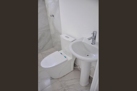 Detalhe - Banheiro Social de apartamento à venda com 1 quarto, 25m² em Vila Zat, São Paulo