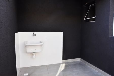 Apartamento para alugar com 37m², 1 quarto e sem vaga Apartamento para alugar com 37m², 1 quarto e sem vagaDetalhe - Quintal e Área de Serviço