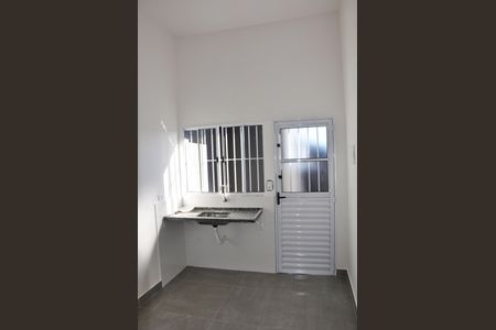 Detalhe - Sala e Cozinha de apartamento para alugar com 1 quarto, 37m² em Vila Zat, São Paulo