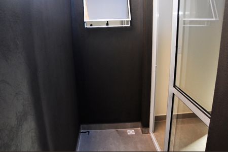 Detalhe - Varanda de apartamento à venda com 1 quarto, 27m² em Vila Zat, São Paulo