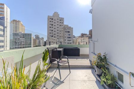 Terraço de apartamento para alugar com 1 quarto, 140m² em Santa Cecilia, São Paulo
