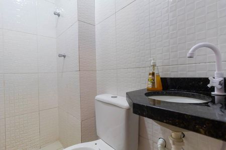 Banheiro de apartamento para alugar com 2 quartos, 42m² em Vila Euthalia, São Paulo