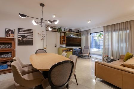 Apartamento à venda com 142m², 4 quartos e 3 vagas Apartamento à venda com 142m², 4 quartos e 3 vagasSala