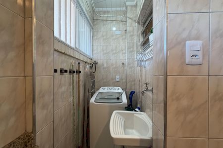 Cozinha e Área de Serviço de apartamento para alugar com 1 quarto, 58m² em Aparecida, Santos